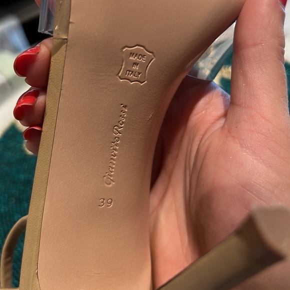 BRAND NEW! Gianvito Rossi! Never worn Designer Heels - Picture 5 of 8